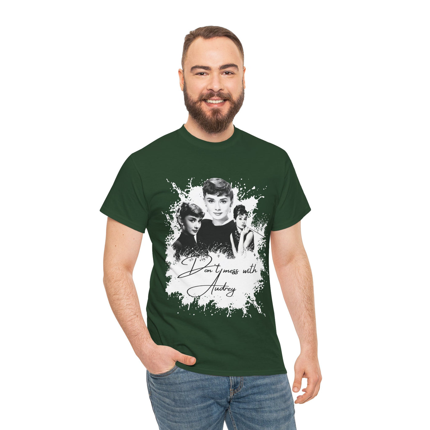 Don't mess with Audrey - Audrey Hepburn T Shirt