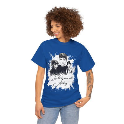 Don't mess with Audrey - Audrey Hepburn T Shirt