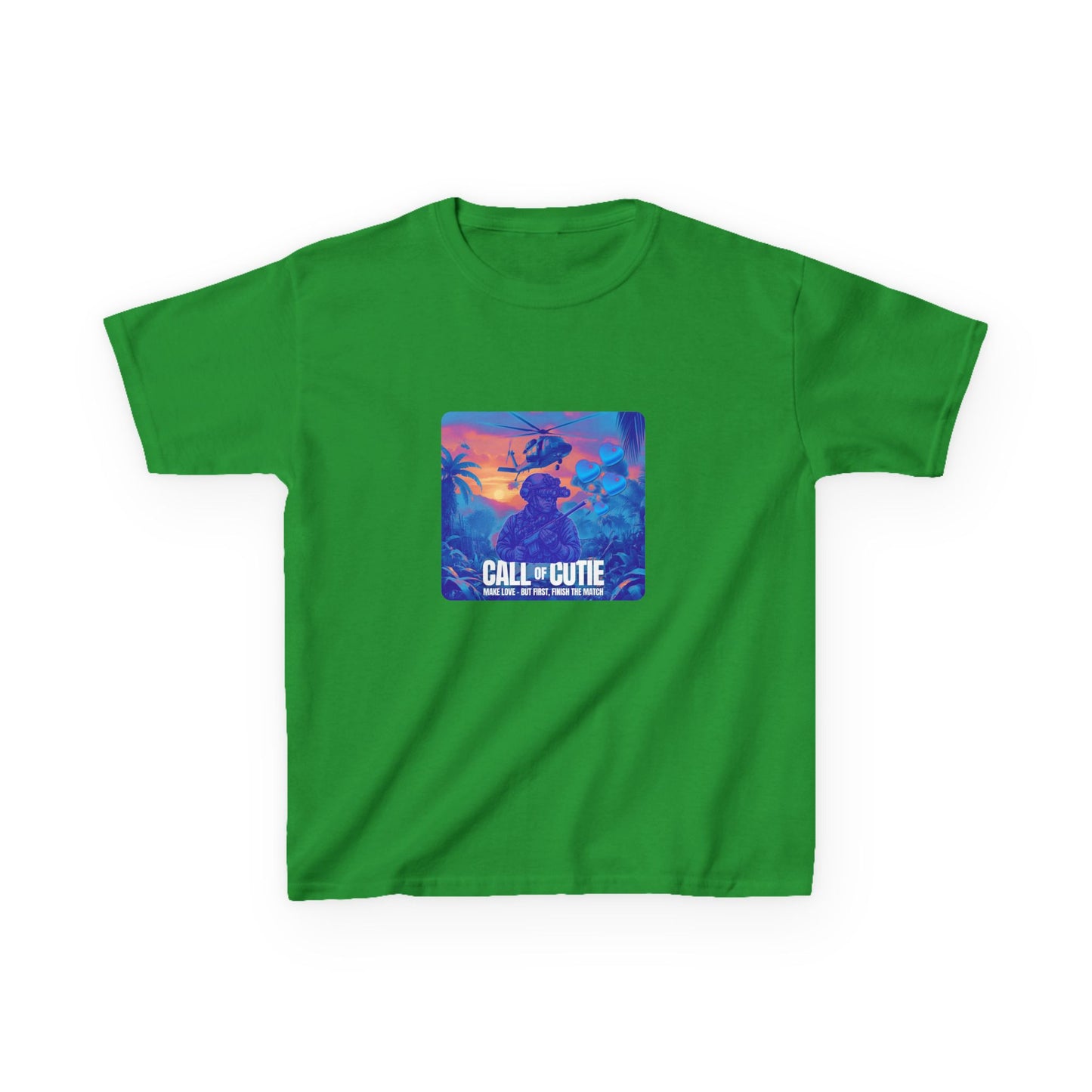 Call of Cutie Unisex Oversized Boxy Tee - Chill Vibes for Game Lovers for Teens