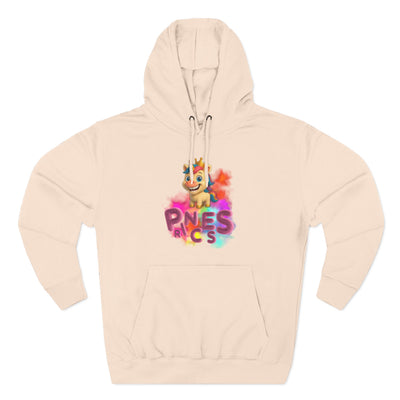 Colorful Kids' Fleece Hoodie with Fun Design