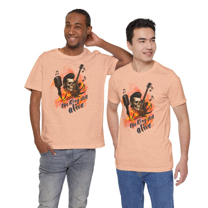 Music Vibes Unisex Jersey Tee - 'The King Still Alive' Graphic T-Shirt