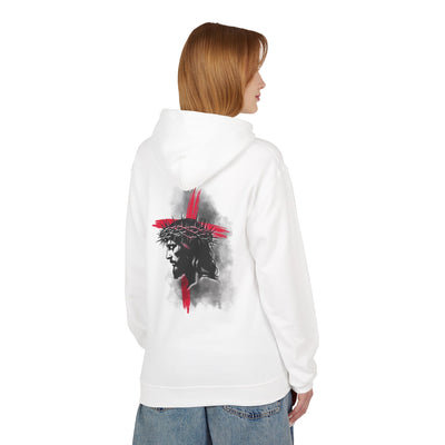 Faith-Inspired Hoodie: Blessed, Saved, Loved - Christian JESUS