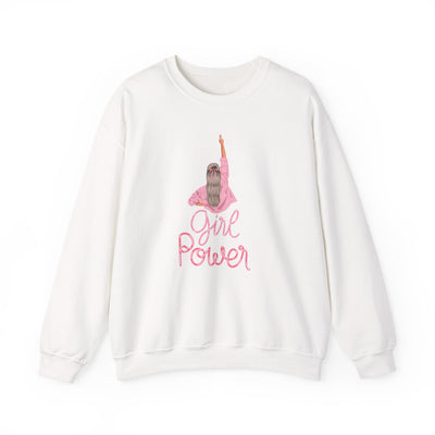 Girl Power Unisex Crewneck Sweatshirt,