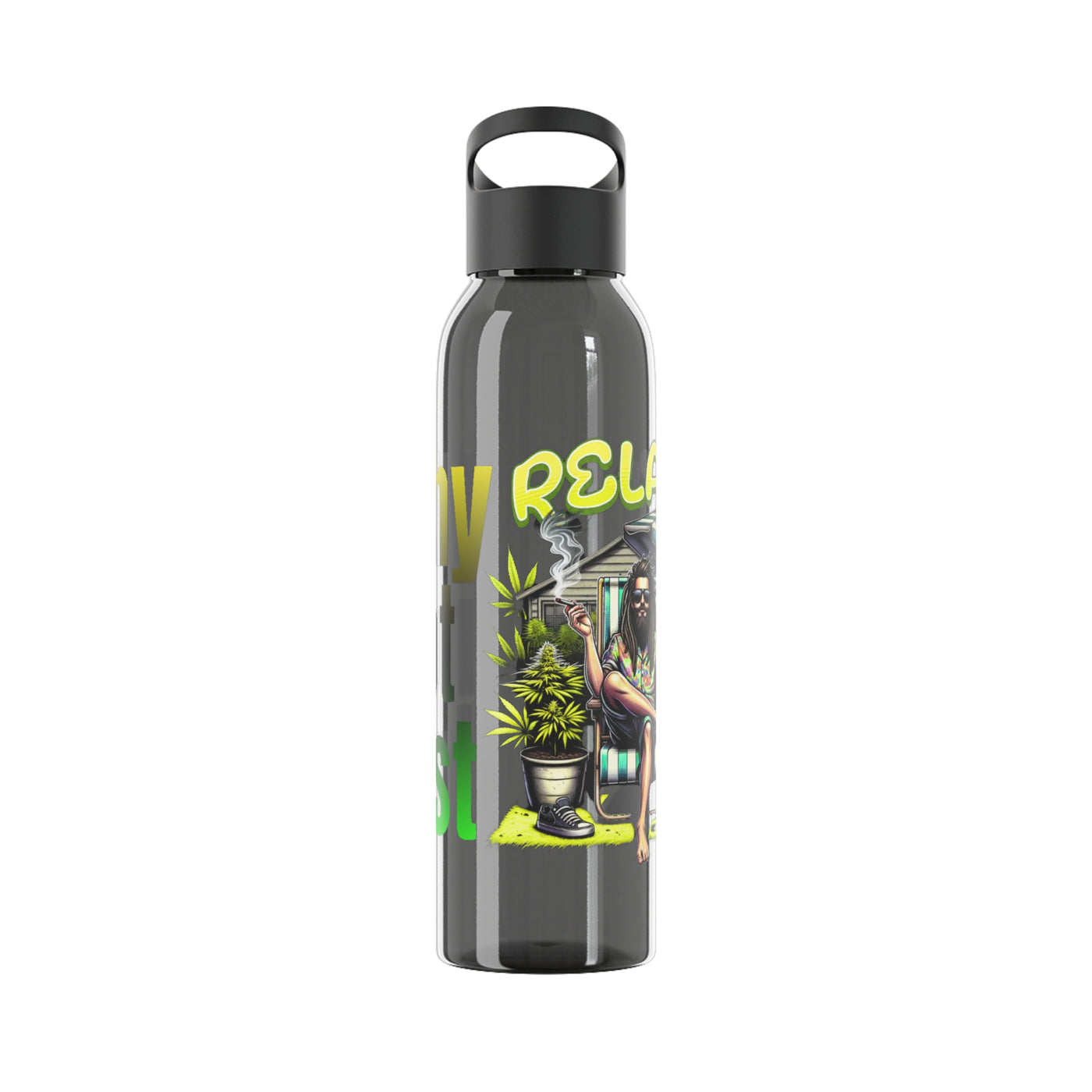 Chic Water Bottle -Wasserflasche  Why not just relax