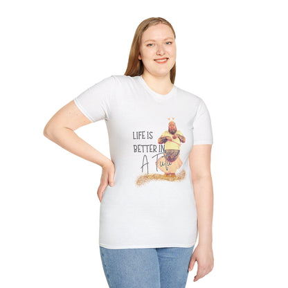 Life Is Better in a Tutu Unisex Softstyle T-Shirt