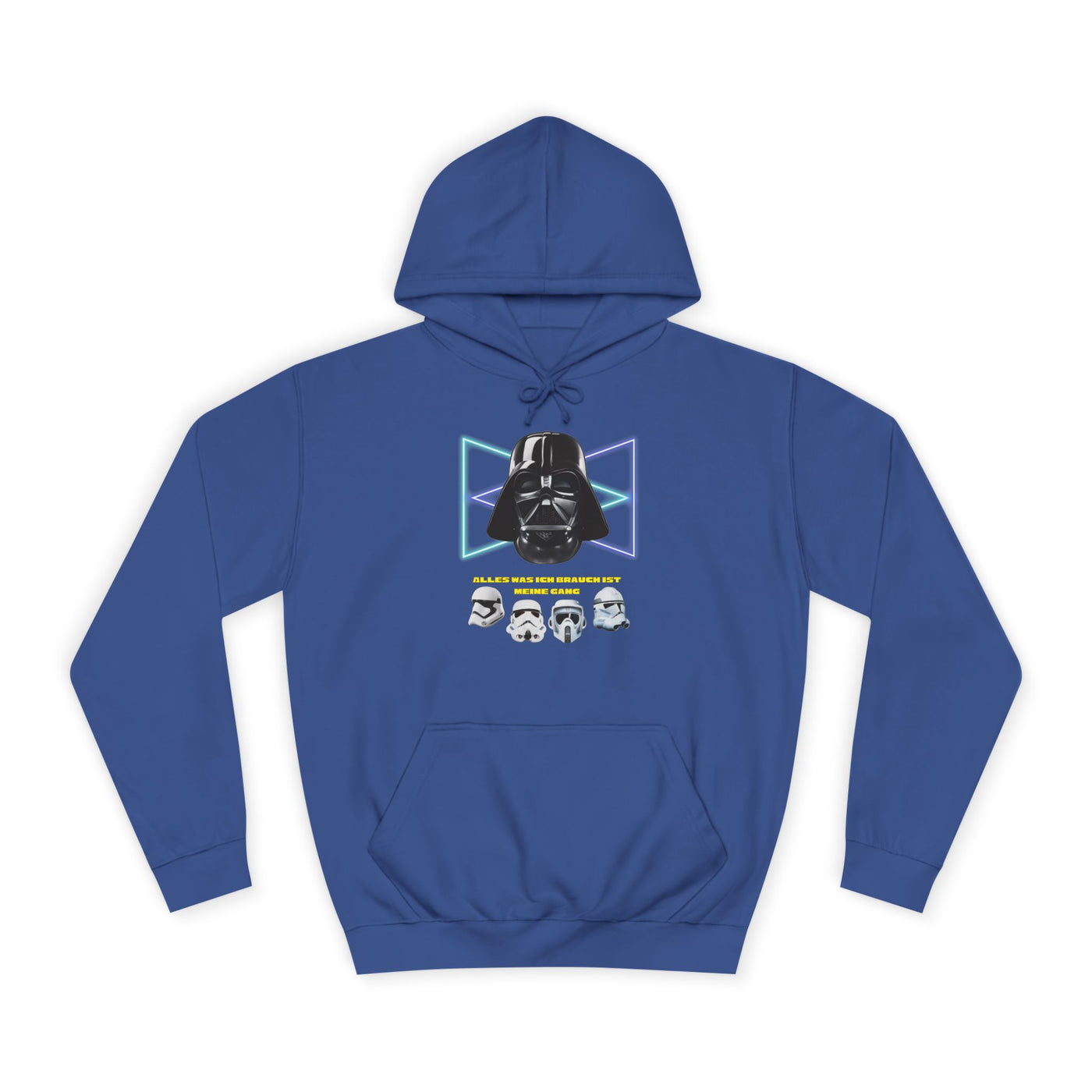 Star Wars unisex Hoodie - Darth Vader   - Alles was ich brauch ist meine Gang - beidseitig bedruckt