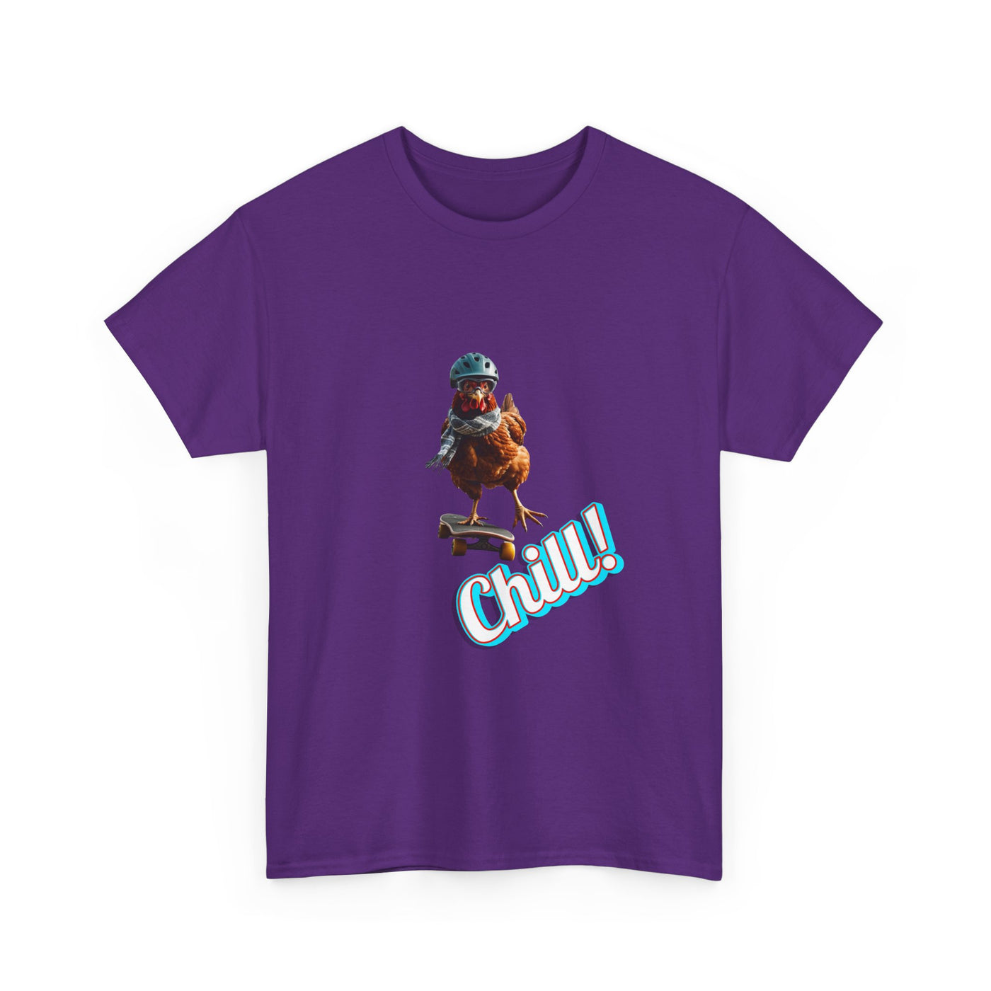 Chill Skateboarding Chicken Shirt