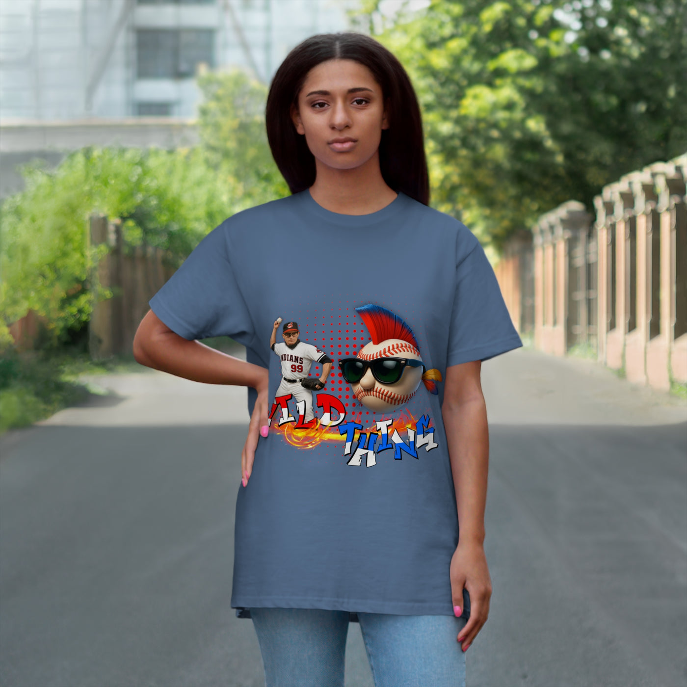 Charlie Sheen Wild Thing  - Baseball Fan T-Shirt