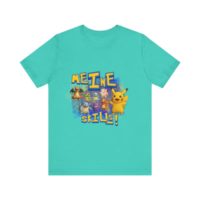 Pokemon Skills Unisex Tee, Fun Casual Shirt
