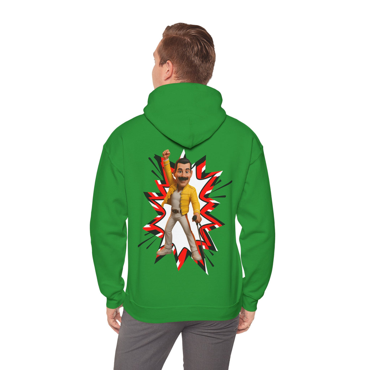 Freddie Hoodie, Unisex Sweatshirt for Music Lovers
