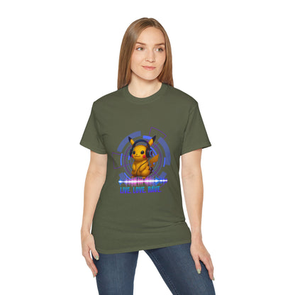 Rave T-Shirt, Fun Music Shirt, Live Love Rave - Techno - Pokemon