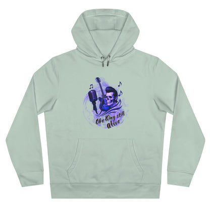 Rock 'n' Roll King Hooded Sweatshirt - 'The King Still Alive' Graphic