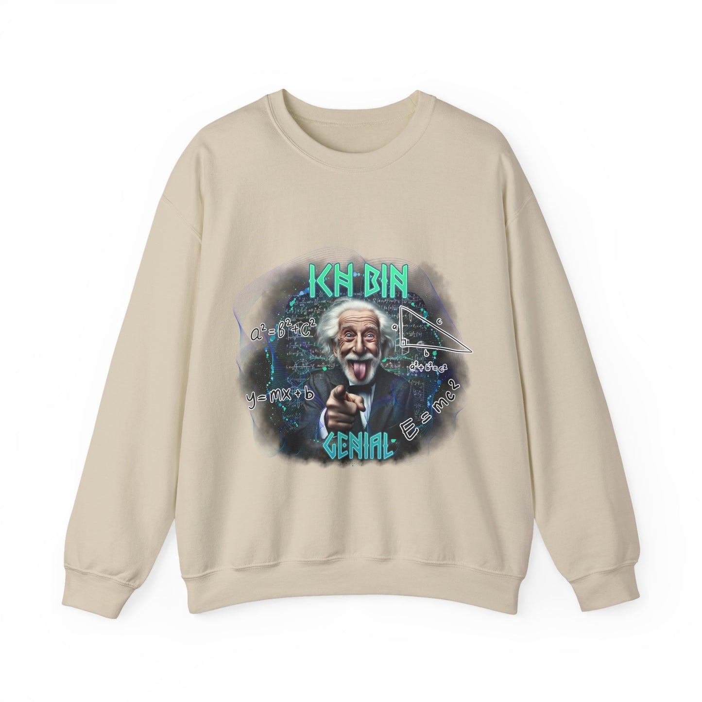 Sweatshirt 'ICH BIN GENIAL' unisex