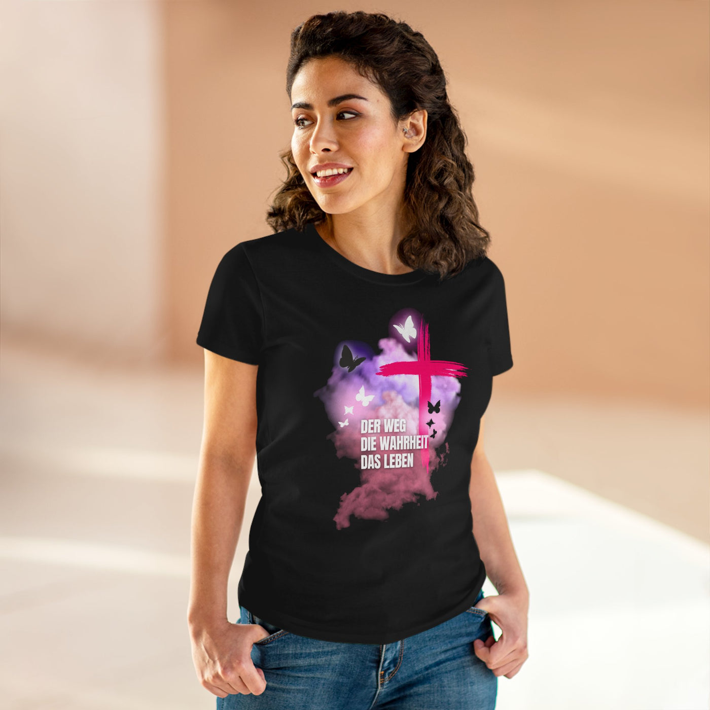 Faith-Inspired Women's Tee - Jesus