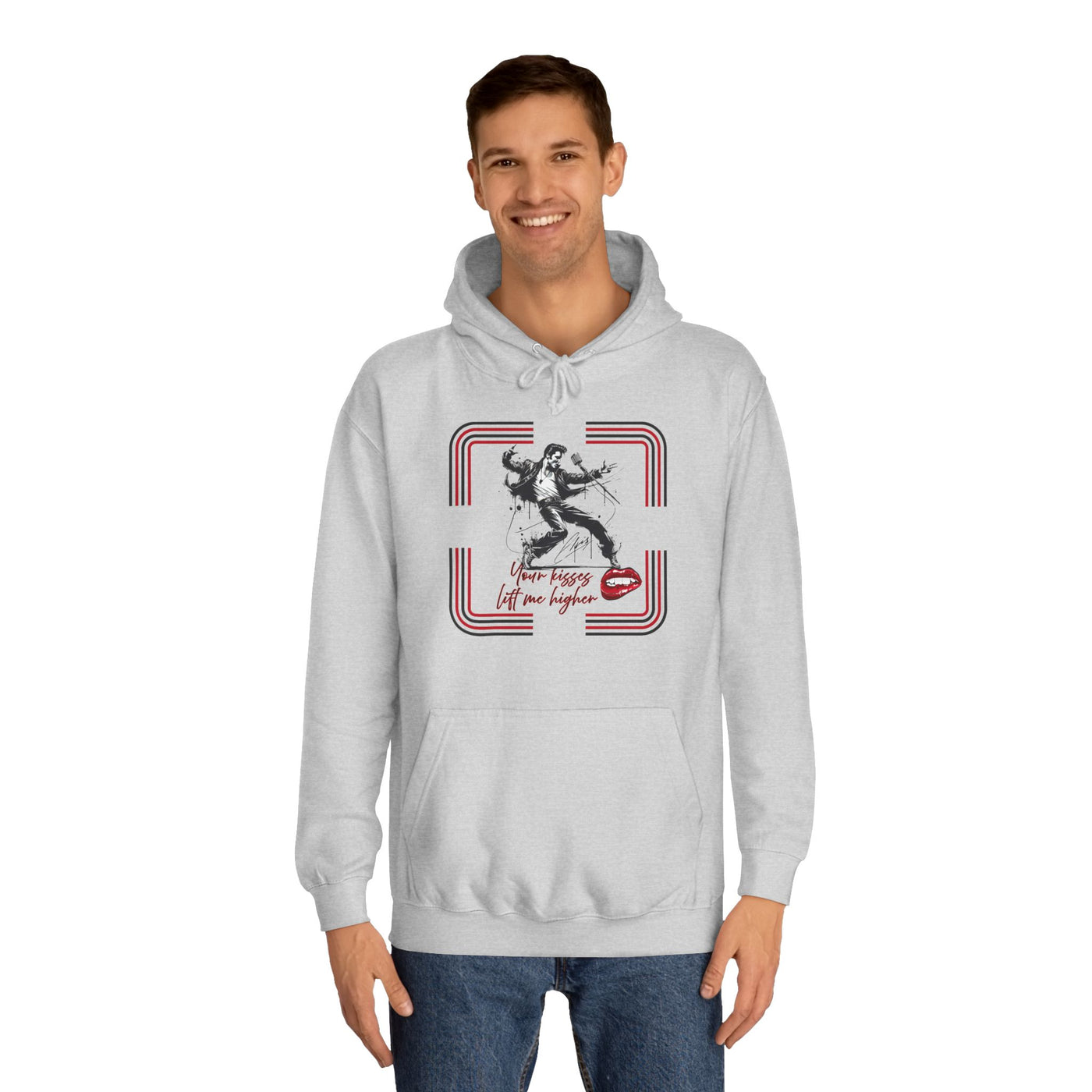 Your Kisses lift me higher hoodie