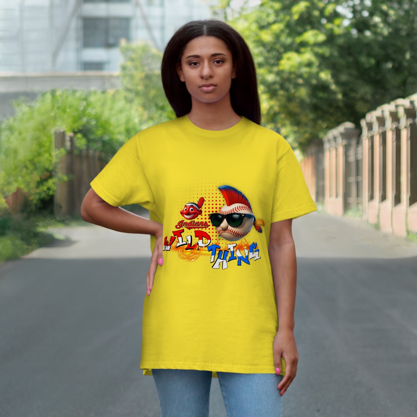 Cleveland Indians Wild Thing  - Baseball Fan T-Shirt