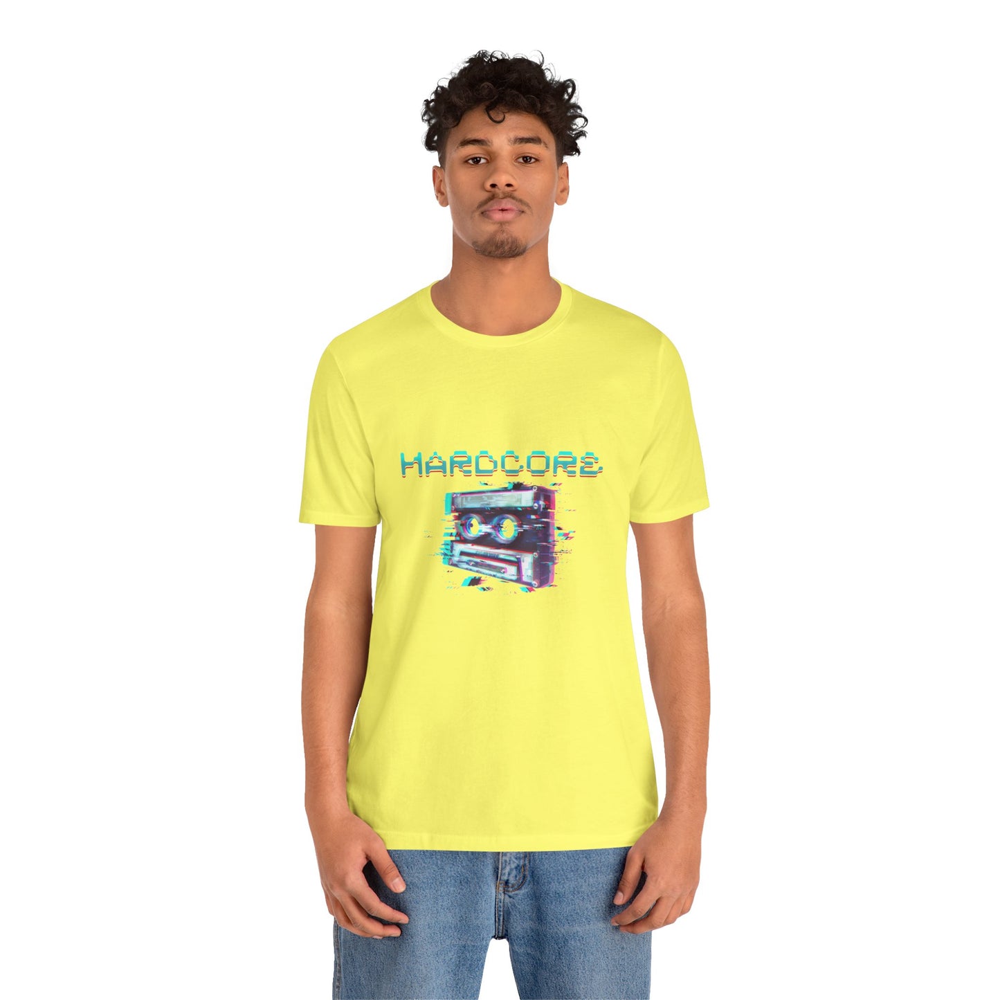 Techno - Hardcore Never Dies - Retro Graphic Tee, 90s Aesthetic Shirt unisex