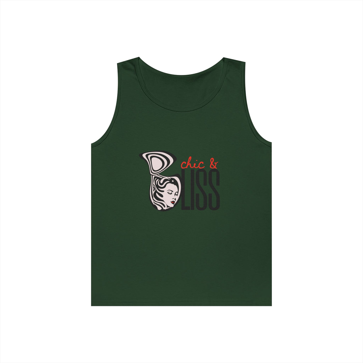 Chic & Not Your Babe Graphic Tank Top