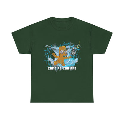 Come As You Are Unisex Shirt Bart Simpson