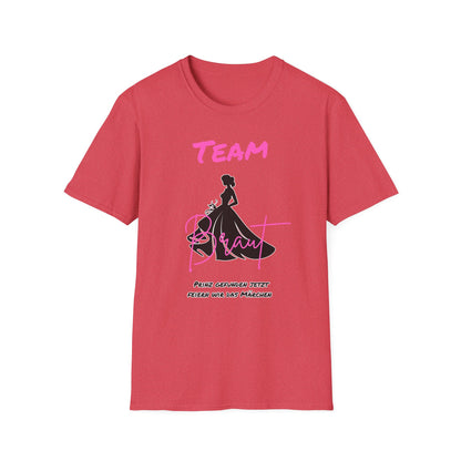 Team Bride Braut T-Shirt - Traumhochzeit