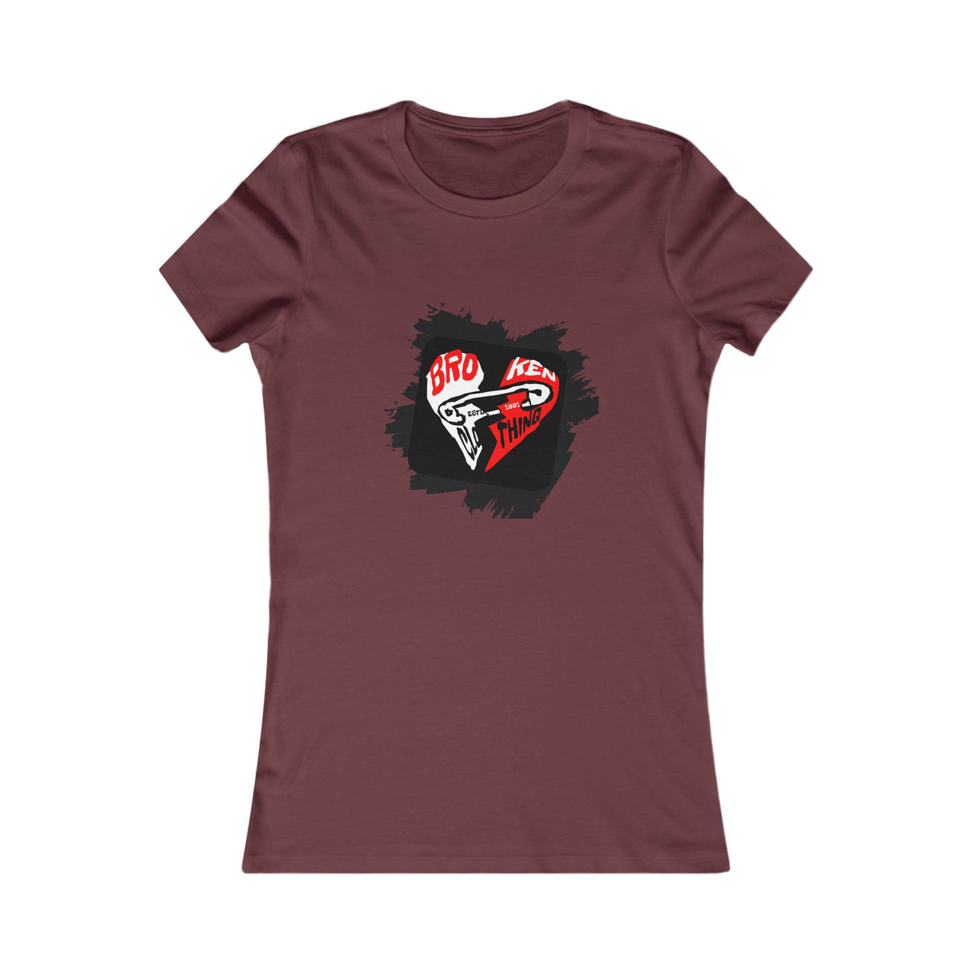Shirt broken clothing heart- repariertes Herz