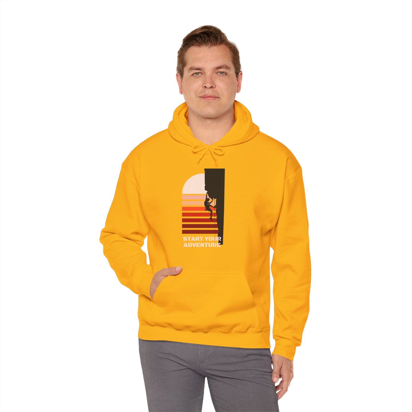 Unisex Pullover Hoodie Start your Adventure