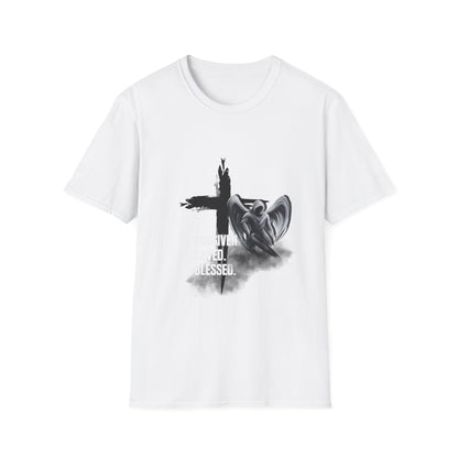 Blessed Faith Unisex Softstyle T-Shirt  Jesus