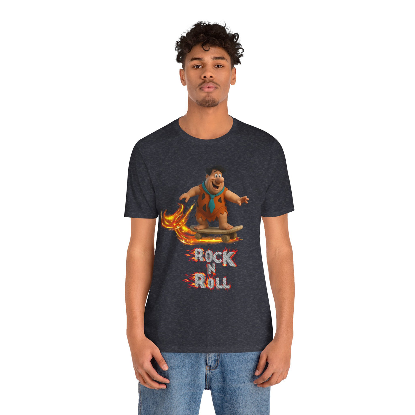 Rock 'n' Roll Graphic Unisex Familie Feuerstein - Flintstones