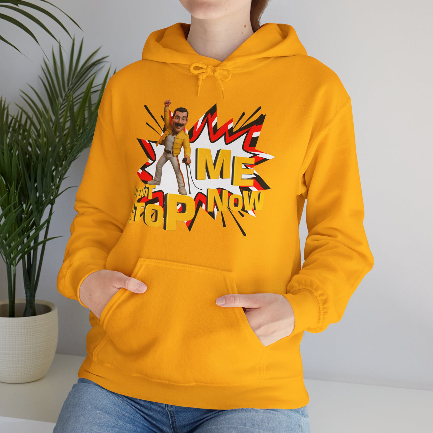 Freddie Hoodie, Unisex Sweatshirt for Music Lovers