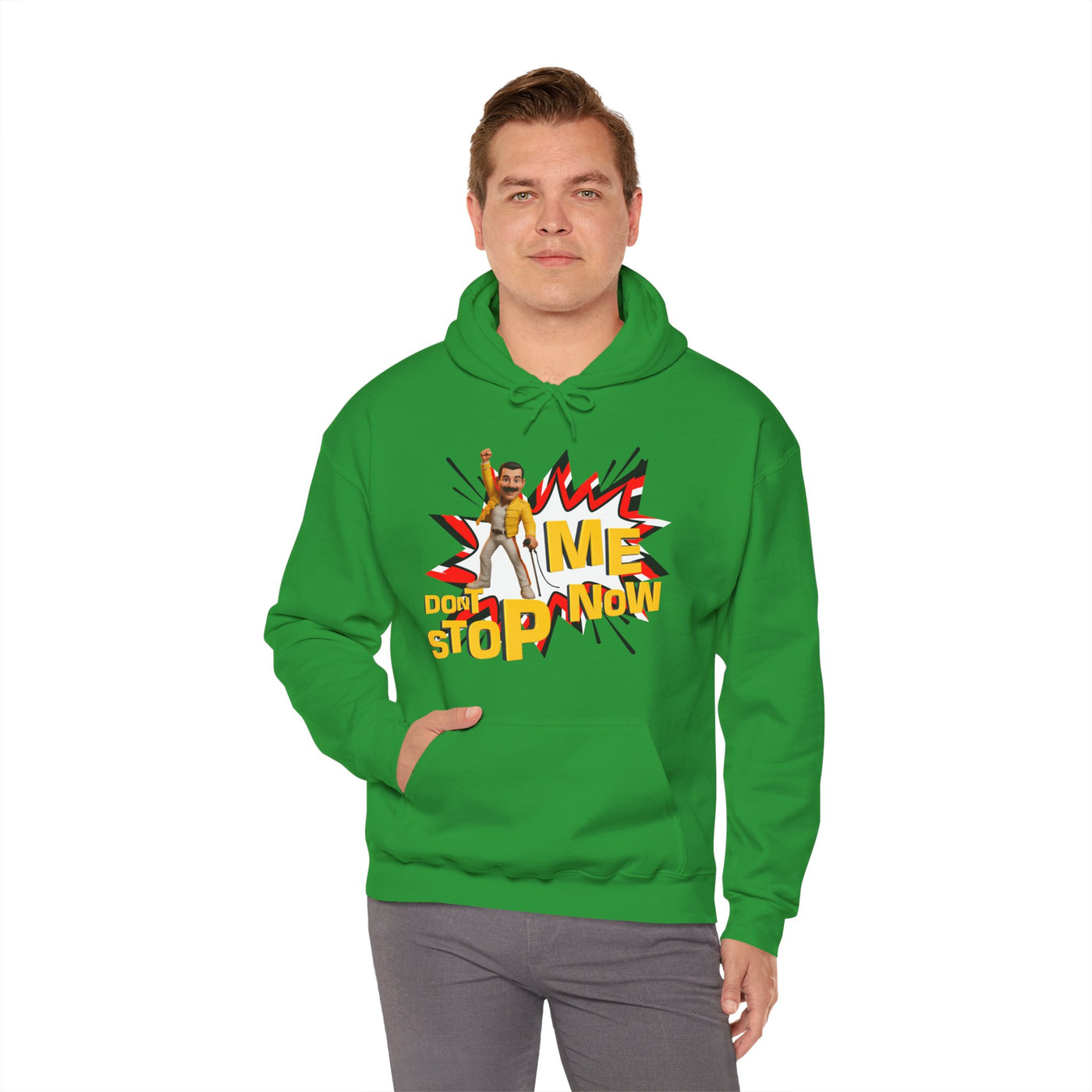 Freddie Hoodie, Unisex Sweatshirt for Music Lovers