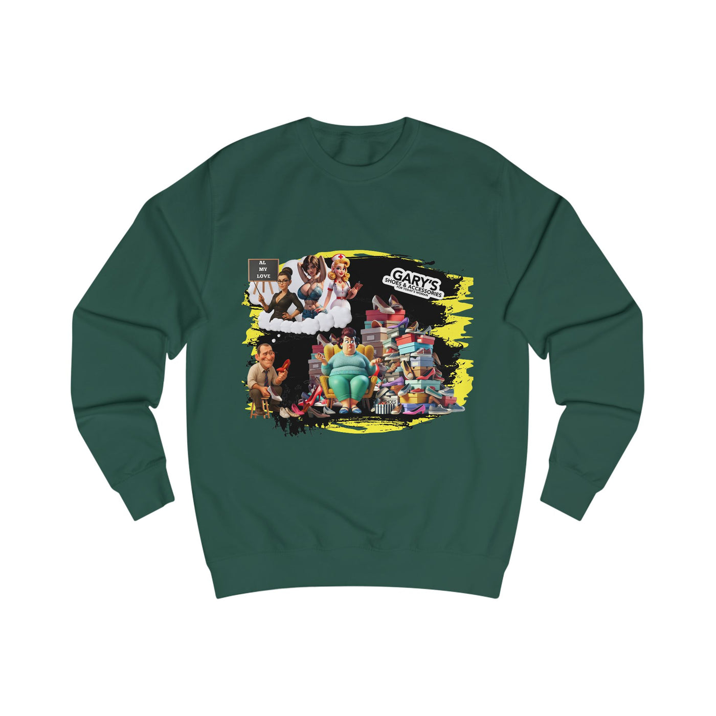 AL Bundy  Gray's shoes Unisex Sweatshirt