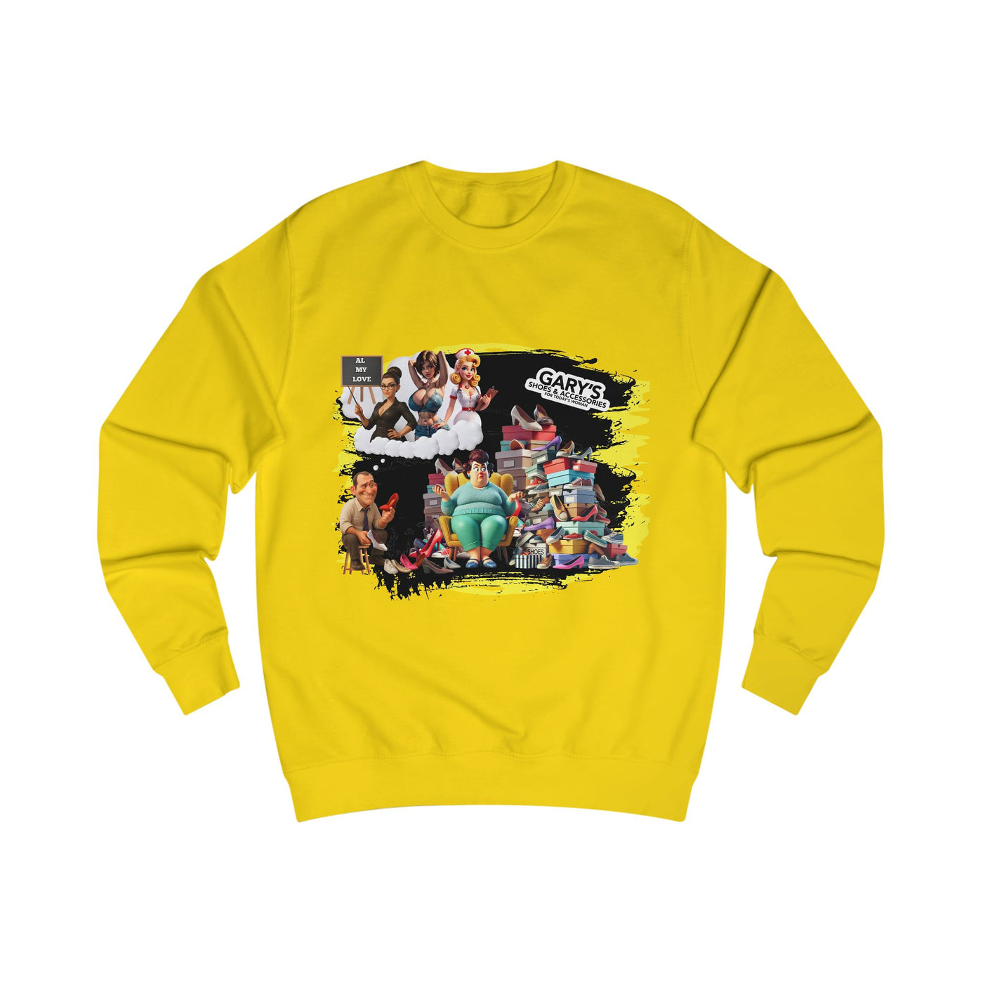 AL Bundy  Gray's shoes Unisex Sweatshirt