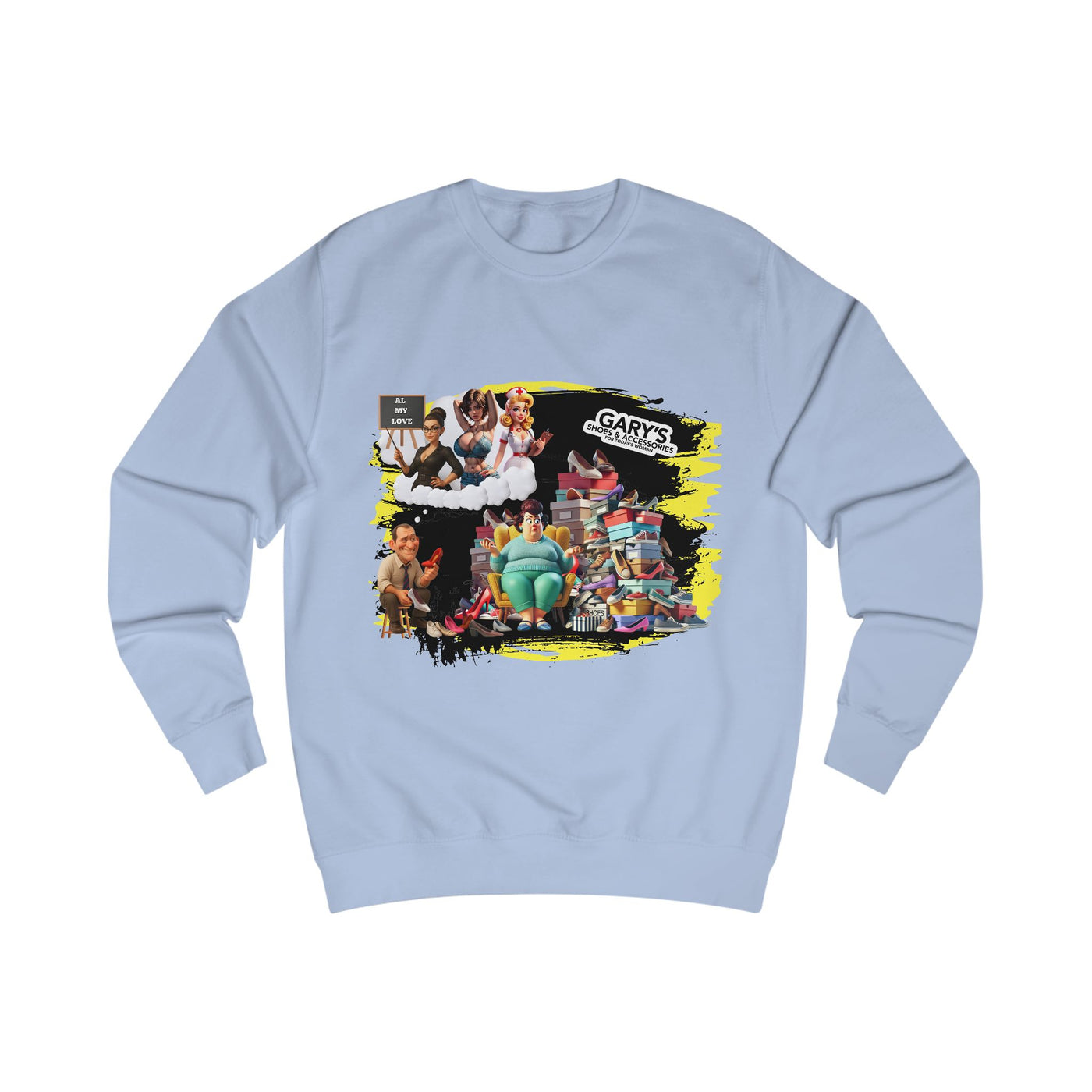 AL Bundy  Gray's shoes Unisex Sweatshirt
