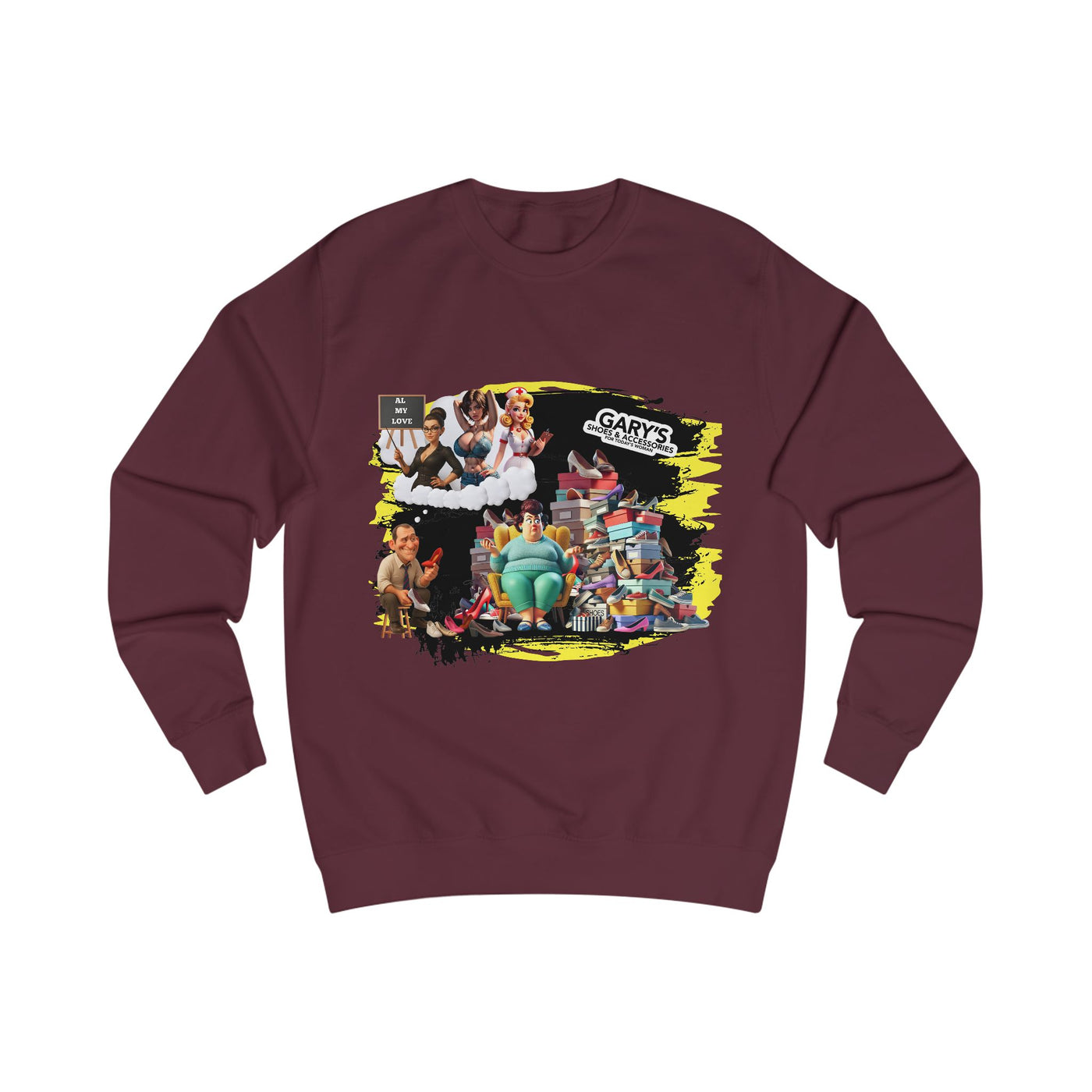 AL Bundy  Gray's shoes Unisex Sweatshirt