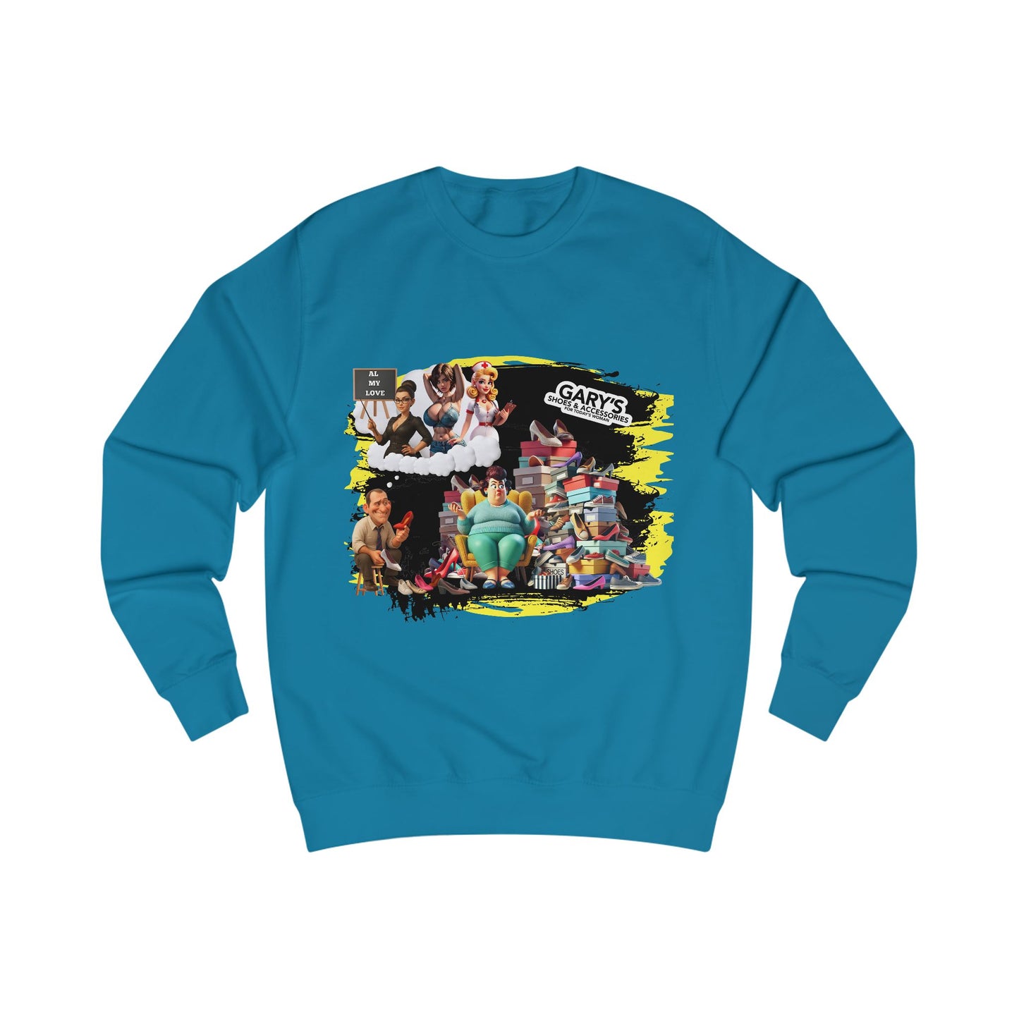 AL Bundy  Gray's shoes Unisex Sweatshirt