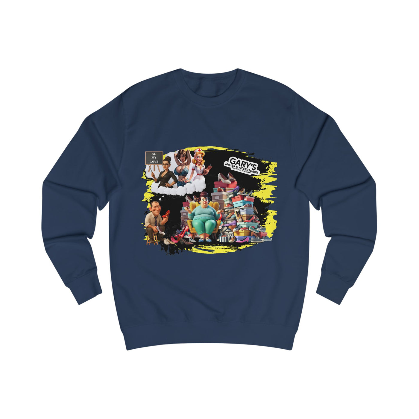 AL Bundy  Gray's shoes Unisex Sweatshirt