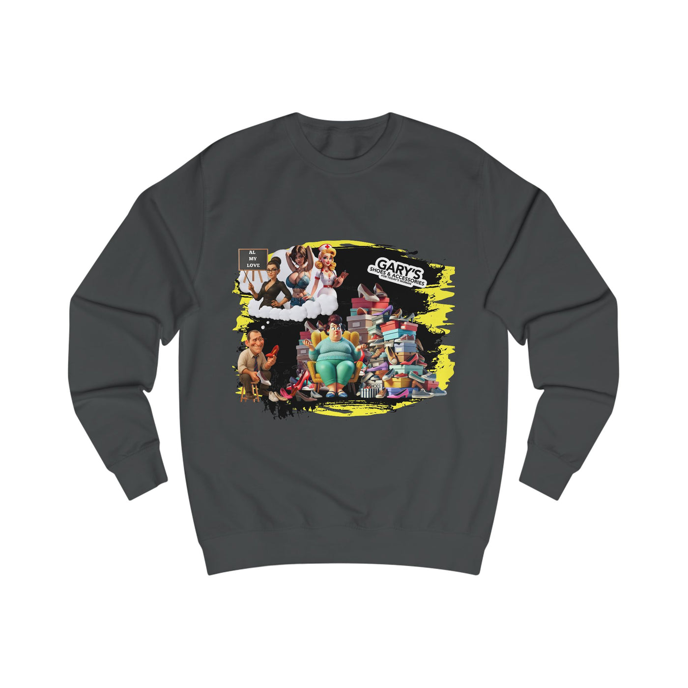 AL Bundy  Gray's shoes Unisex Sweatshirt