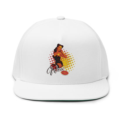 Trust in You Embroidered Flat Bill Cap - Motivational Hat for Confidence & Style