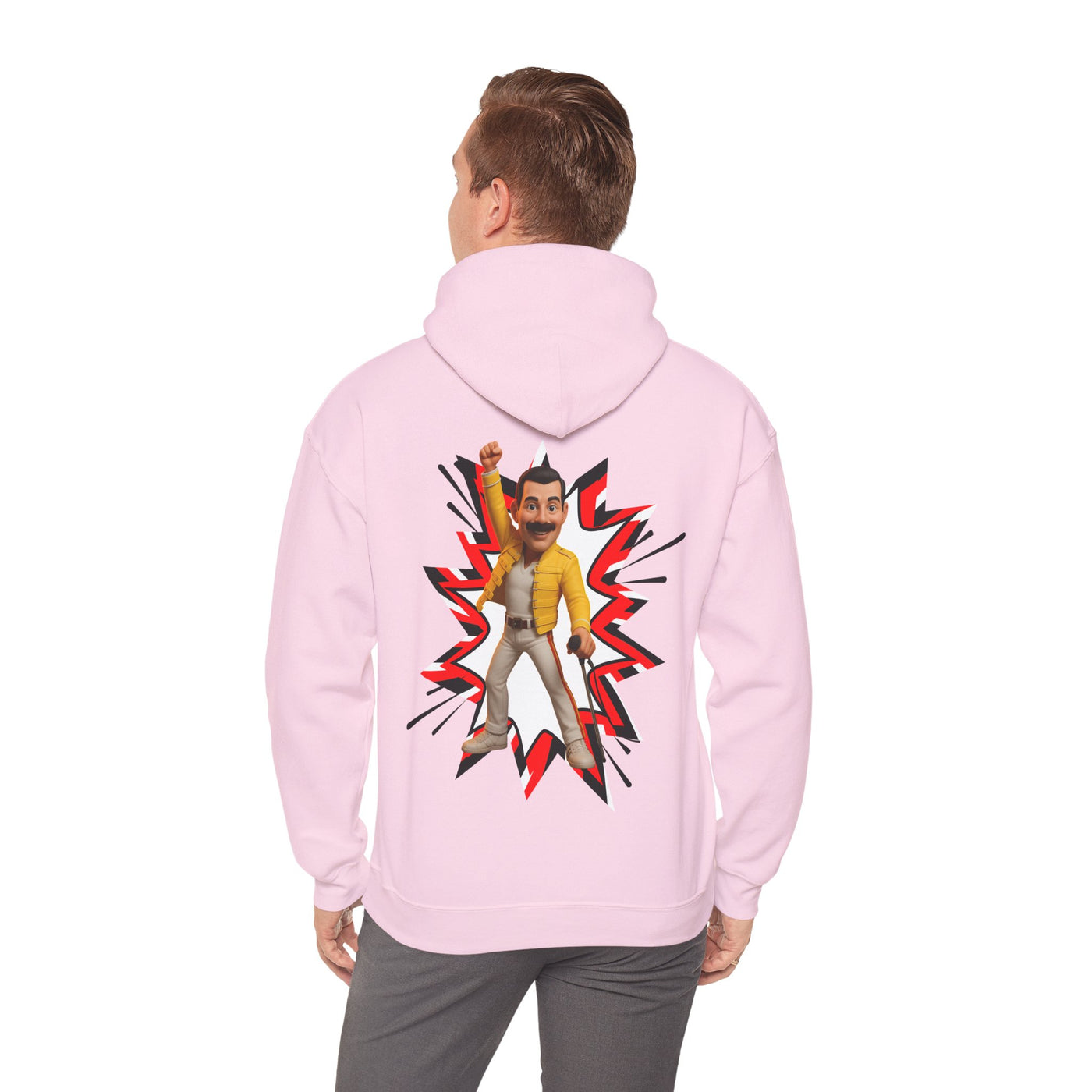 Freddie Hoodie, Unisex Sweatshirt for Music Lovers