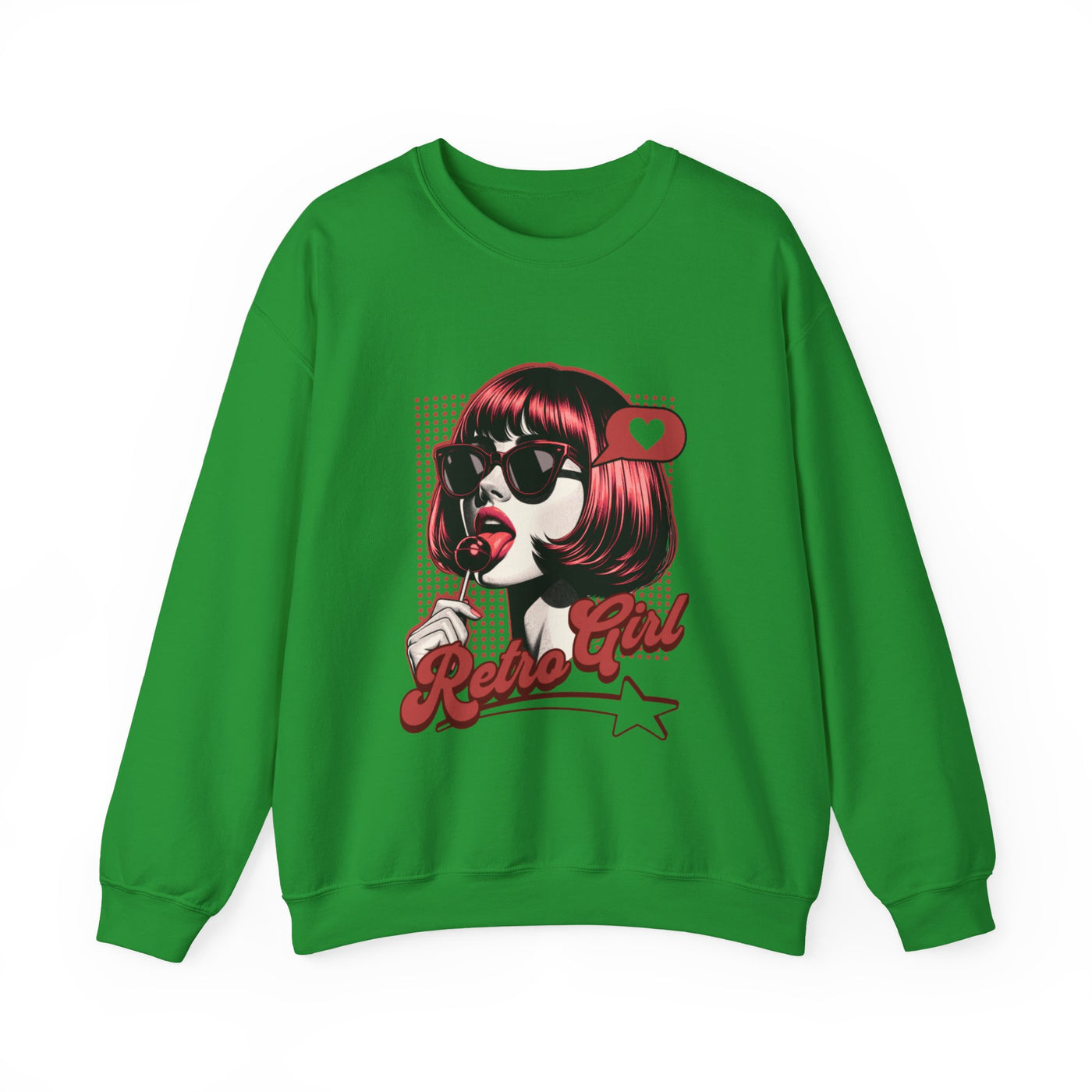 Retrogirl  Pop Art Women's Sweatshirt