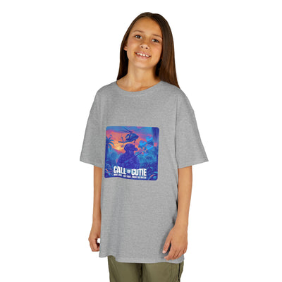 Call of Cutie Unisex Oversized Boxy Tee - Chill Vibes for Game Lovers for Teens