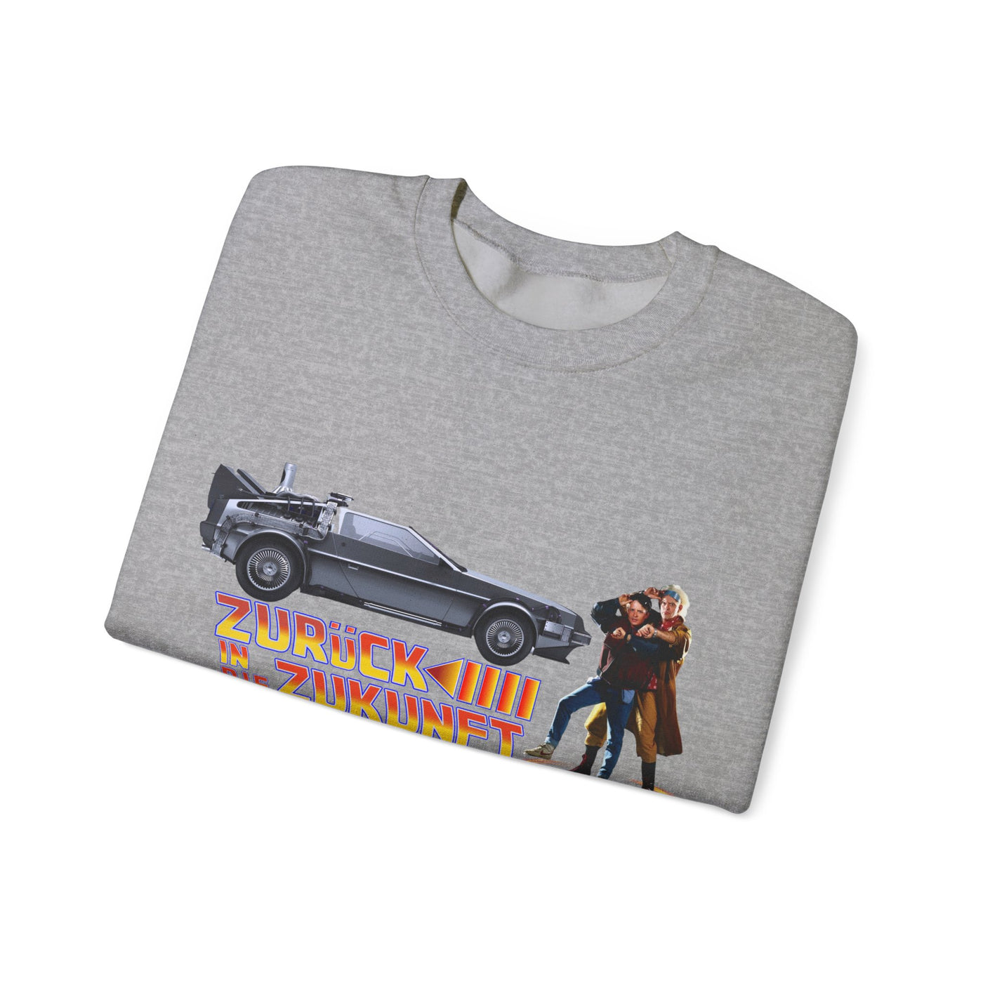 Retro Movie Sweatshirt - Back to the Future unisex