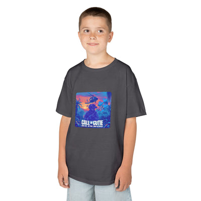 Call of Cutie Unisex Oversized Boxy Tee - Chill Vibes for Game Lovers for Teens