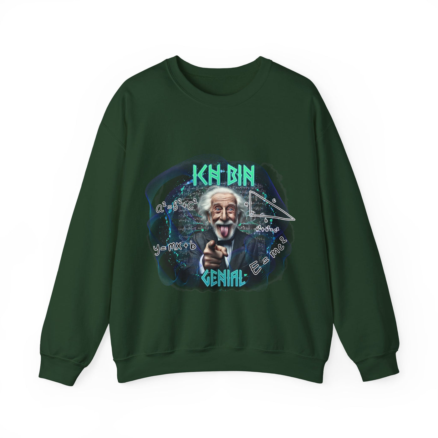 Sweatshirt 'ICH BIN GENIAL' unisex