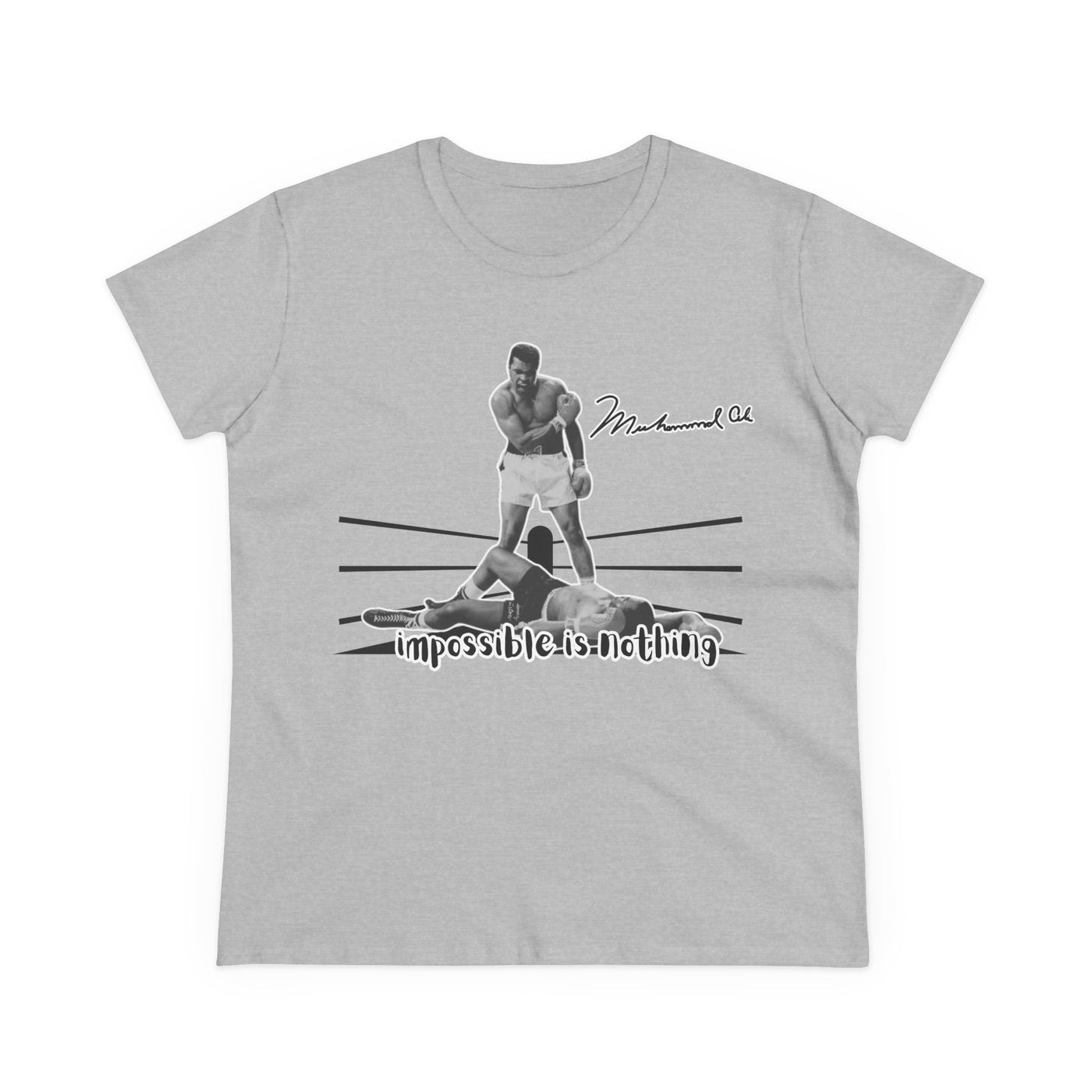 Women's nothing impossible Muhammad Ali
