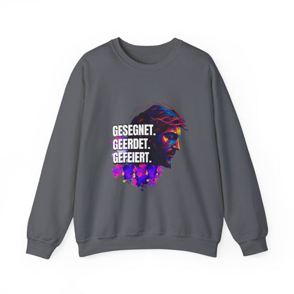 Sweatshirt Jesus- BLESSED - GROUNDED - CELEBRATED