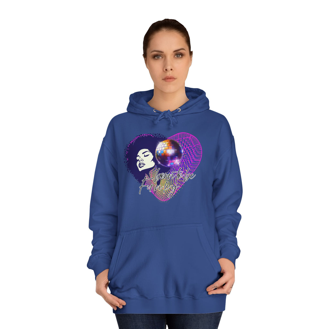 Born to be funky  Hoodie - Melly Silence