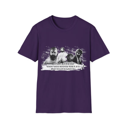 I am the reason why this night...Retro Graphic Unisex Softstyle T-Shirt - Hangover Alan