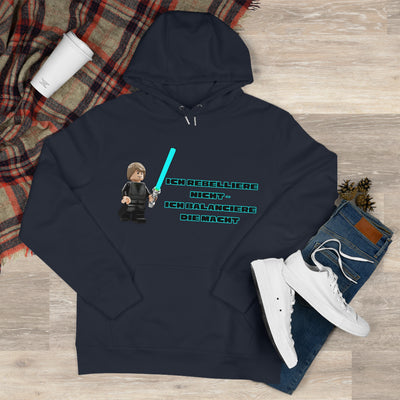 Star Wars Inspired King Hooded Sweatshirt - "I do not rebel - I balance the Force"