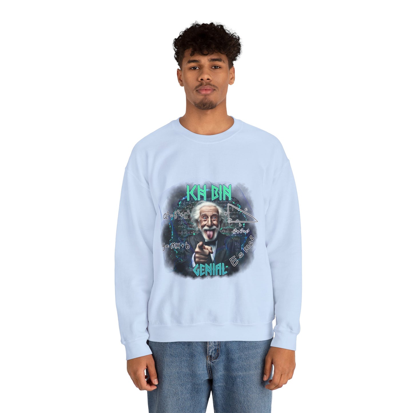 Sweatshirt 'ICH BIN GENIAL' unisex